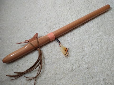 How To Make A Native American Flute - Part 1 Getting Started