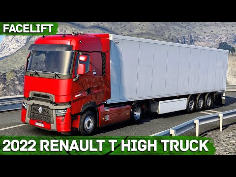 New 2022 Renault T HIGH truck facelift - Exterior Interior
