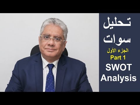 , title : 'د إيهاب مسلم - SWOT Analysis تحليل سوات - التحليل الرباعى - الجزء الأول - ماهو تحليل سوات'