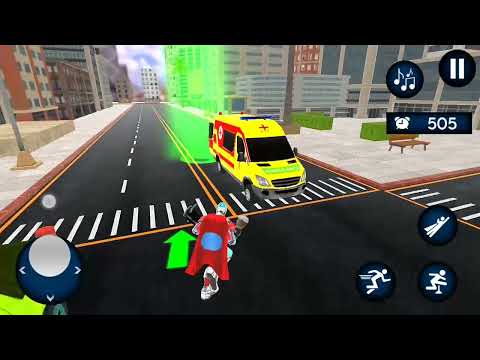 Flying super hero robot 🤖|  New Game Play 2 PlayDroid Trailers