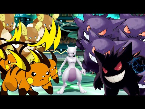 Pokemon Let's Go Pikachu/Eevee Wifi Battle #16 Yus vs Random Players (6 Raichus and Gengars)