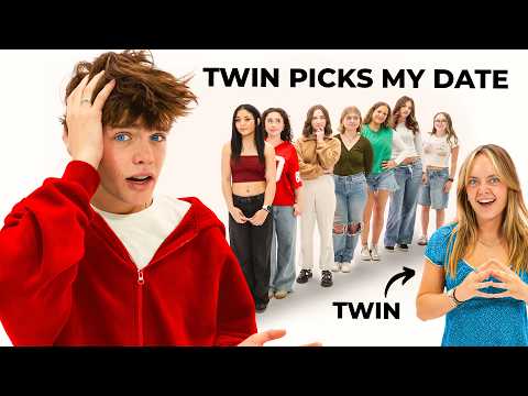 My TWIN Sister Picks My DATE!