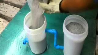 How to build simple water sand filter from home stuffs