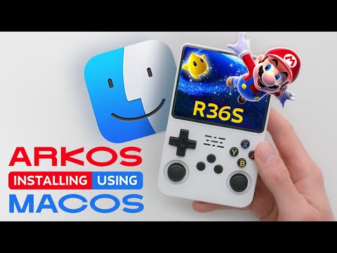 How to install ArkOS on R36S retro console USING MACOS | Step-by-Step Guide