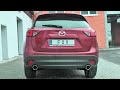 Video: Fox Edelstahl Duplex Sportauspuff Mazda CX-5 Diesel