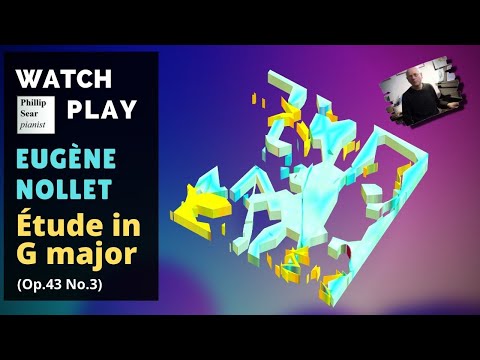 Eugène Nollet : Étude in G major, Op.43 No.3