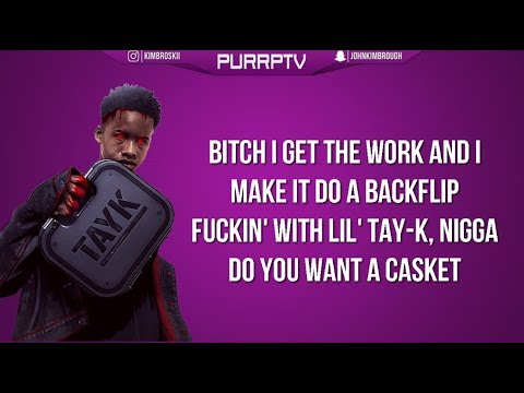 Tay-K - Coolin (Lyrics)