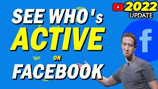 How to See If Someone is Active on Facebook - Online on FaceBook Messenger  | Do It Yourself.
