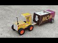 How To Make Matchbox Tractor Trolley At Home Diy Tractor Trolley Science Project