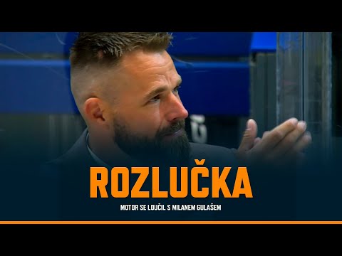 Motor se loučil s Milanem Gulašem.👑 Díky kapitáne!