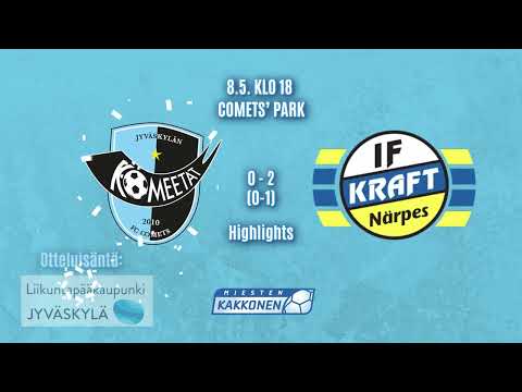 Komeetat - Närpes Kraft 0 - 2 (0 - 1) highlights 8.5.2022