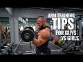 ARM WORKOUT TIPS FOR GUYS VS GIRLS