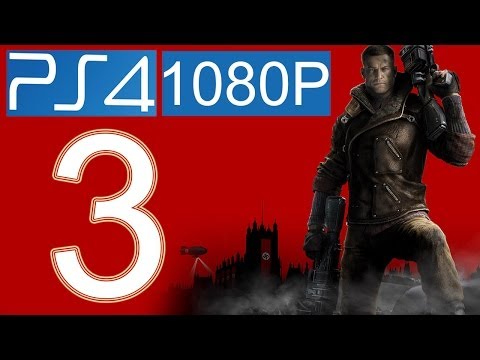 Wolfenstein The New Order Walkthrough Part 3 PS4 1080p HD Gameplay let's play - No Commentary
