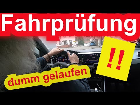 Dumme Situationen in der Fahrprüfung 34 | Super gestartet und dann einmal nicht aufgepasst |