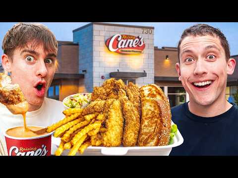 Two Brits try Raising Cane's for the first time