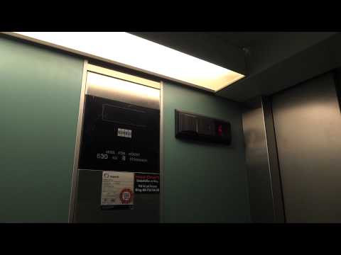 KONE upgraded traction elevator @ Tunvägen 2, Sollentuna, Sweden.