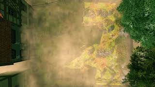 graveyard morning foggy