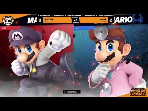Mario (Saiyan) vs KingP (Dr Mario) | Grand Finals | The Prowling Grounds 103