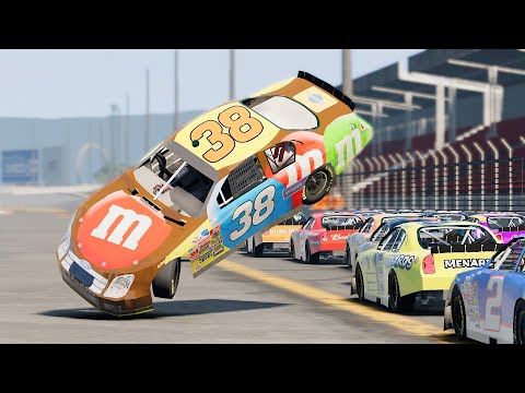 Realistic Racing Crashes #63 | BeamNG Drive