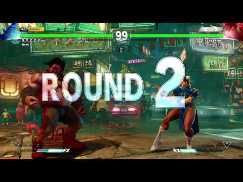 SFV r/Kappa XYZZY(Birdie) Vs crazykim(Chun-Li) Matches 1080p 60FPS