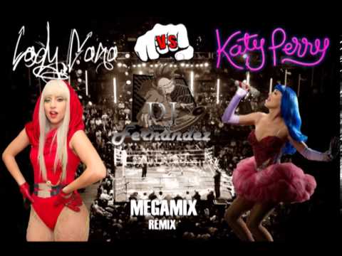 Lady Gaga Vs Katy Perry   Megamix Remix   Dj Gaston Fernandez
