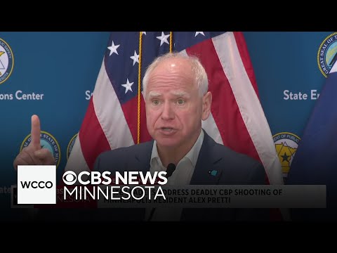 Gov. Walz: "We're no longer having a political debate. We're having a moral debate."