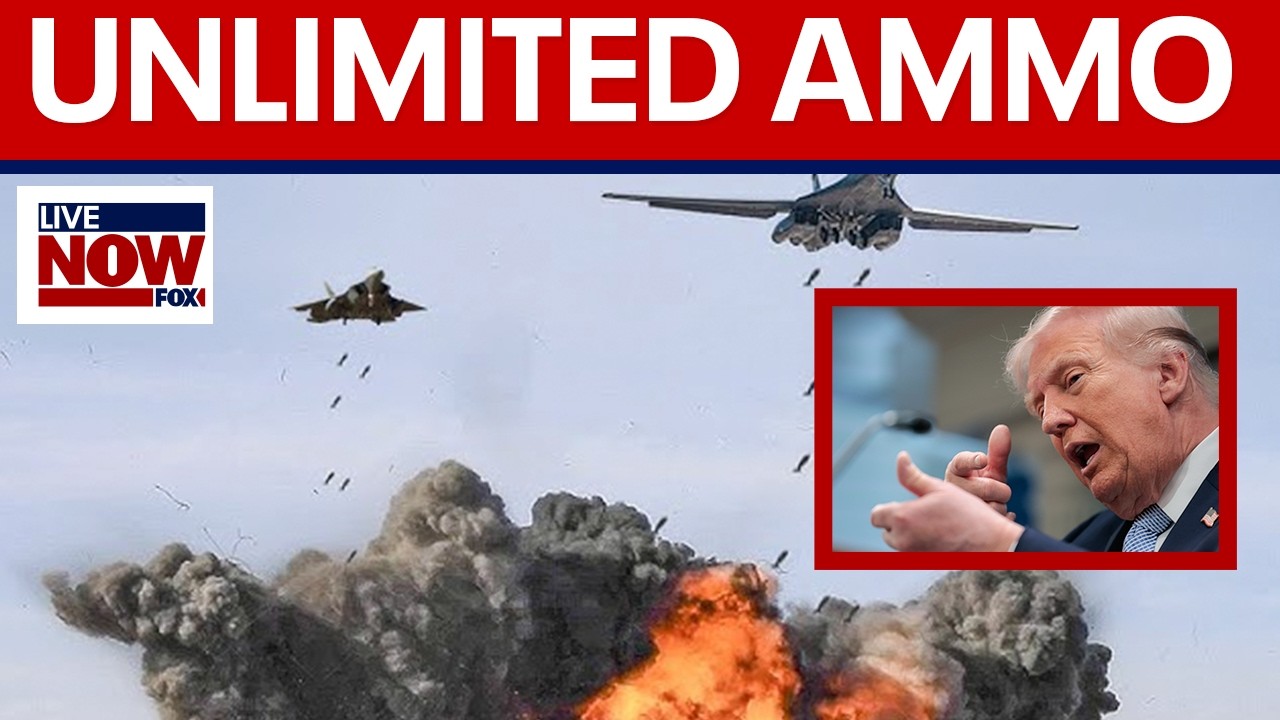 Trump: US has unlimited ammo for Iran war & any future war