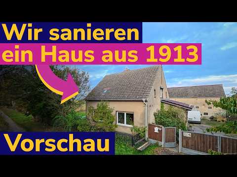 Trailer: Komplett-Sanierung mit engem Budget inkl. PV, Wärmepumpe & Dämmung (Theorie vs. Praxis)