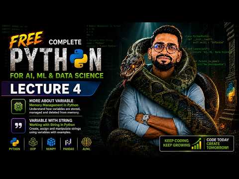 Python Full Course Lecture 4 Python For Beginners