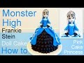 Monster High Frankie Stein Doll Cake How to by ...