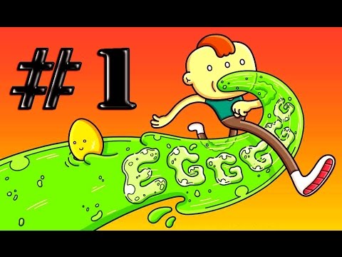 Eggggg - The Platform Puker | 1 - 5 LVL - #1 | (by Hyper Games) iOS / Android - YouTube