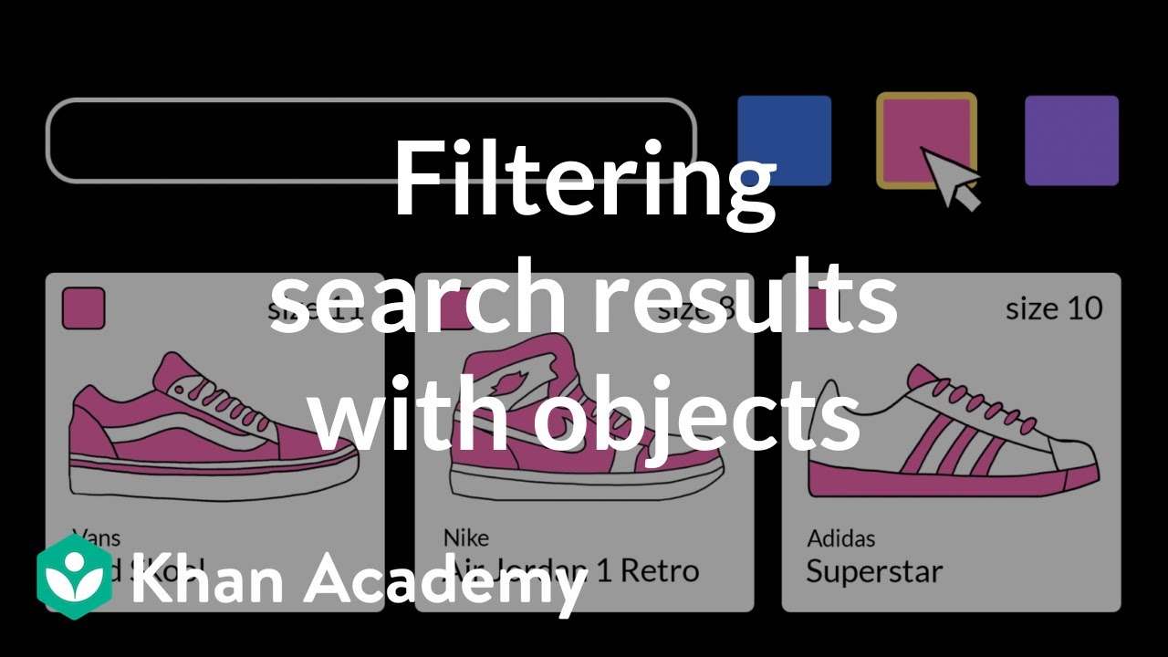 Program design: search bar | Intro to CS - Python | Khan Academy