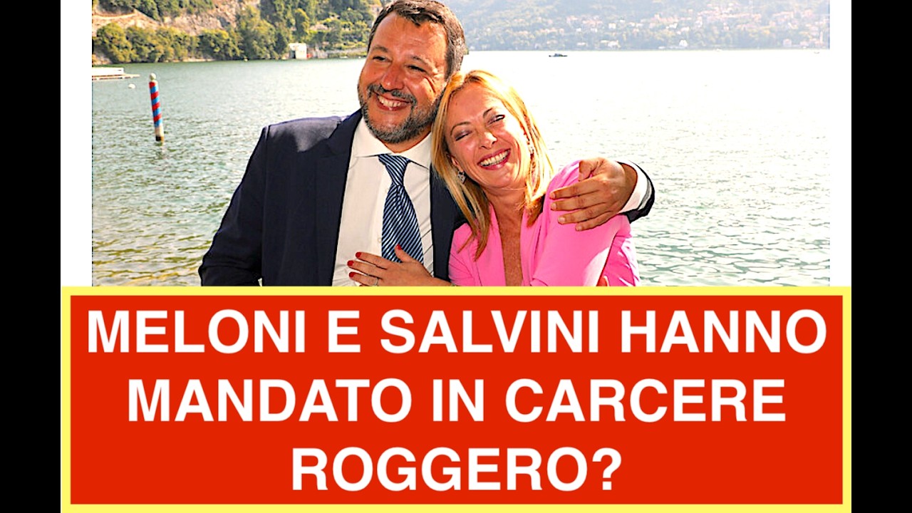 FANPAGE: MELONI E SALVINI HANNO MANDATO IN CARCERE ROGGERO E POI LO VOGLIONO TIRAR FUORI