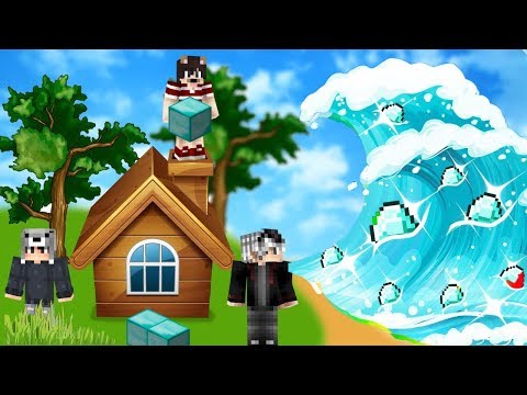 ELMAS TUSUNAMİ VS EV #12 - Minecraft