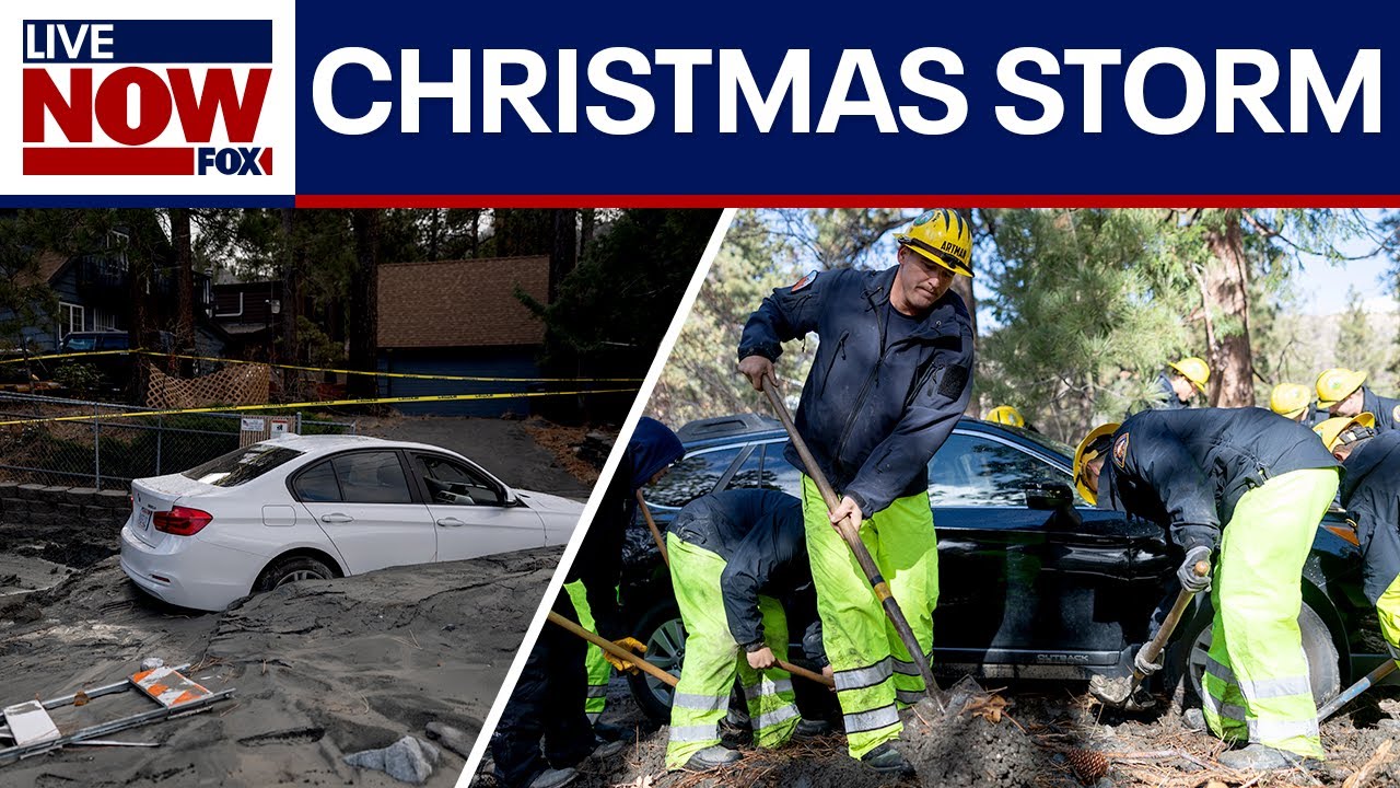 Christmas storm rolls through Southern California
