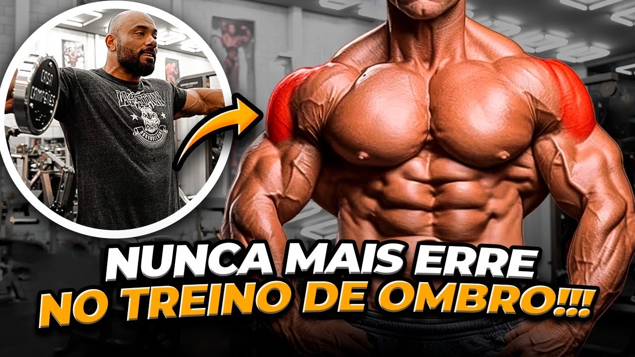 NUNCA MAIS ERRE NO TREINO DE OMBRO!