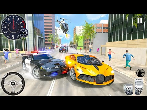 US Police Chase -Drive Urban Chase Force Officer Simulator -Police EscapeGame 2024 -Android Gameplay