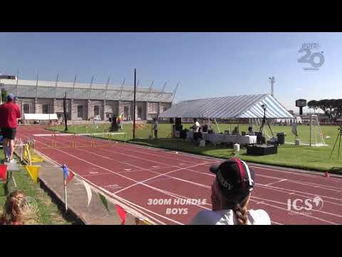 300m Hurdles Boys Final: ISSEA Track and Field 2018