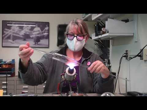 Glass TEAPOT Glass Blowing With UVM Scientific Glassblower Sally Prasch