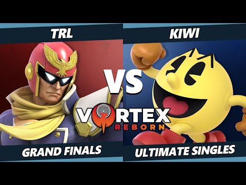 Vortex Legends 11 GRAND FINALS - Kiwi (Pac-Man) Vs. TRL (Captain Falcon) SSBU Ultimate Tournament