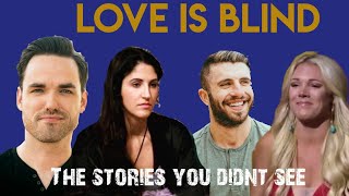 THE LOVE IS BLIND COUPLES WHO WERE NOT GIVEN AIR TIME #loveisblind #netflix