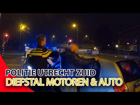 Politie Utrecht Zuid | Achtervolging | Gestolen motoren | Bezit gestolen auto