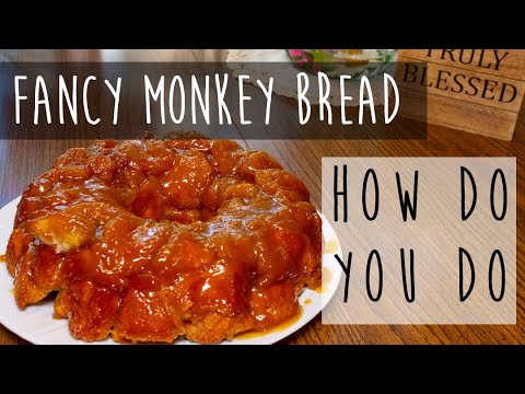 Orange-Vanilla MONKEY BREAD!  Deliciously Delightful & Decadent