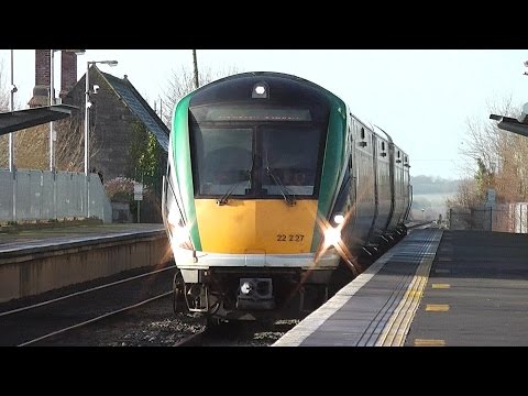 IE 22000 Class Intercity Train number 22227 - Monasterevin Station