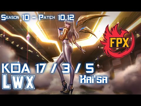 FPX Lwx KAI'SA vs TWITCH ADC - Patch 10.12 KR Ranked