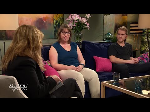 Maria och Tobias om att växa upp med läpp- och gomspalt - Malou Efter tio (TV4)