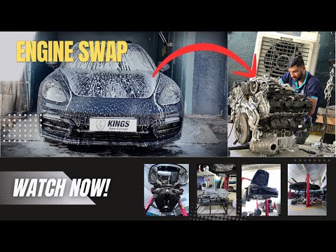 Thumbnail for 🚨Porsche Panamera 911 2021 Engine Replacement at @KINGSAUTOGARAGE by Porsche Panamera