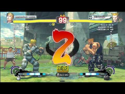 konpei08 (Cody) vs ACE EIRIN (Guile)