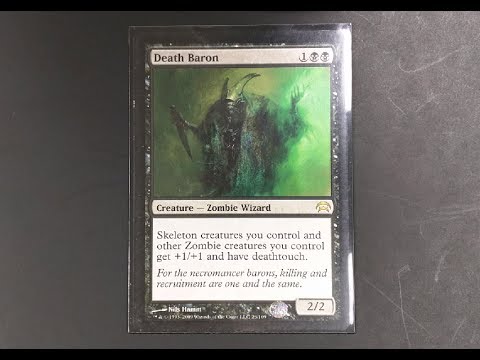 $80 Modern Zombie Deck Tech Mono Black
