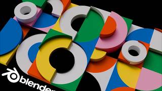 Bauhaus 3D Graphics Made Easy with Blender